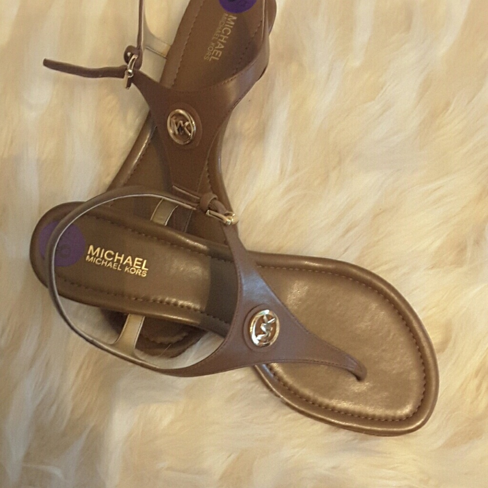 Michael kors flat sandals with heel - Picture 8 of 8